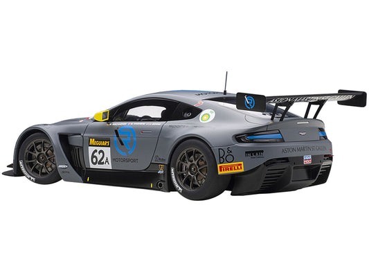 Autoart Aston Martin Vantage V12 GT3 #62A J. Dennis - M. Vaxiviere - M. Kirchhoefer Team R-Motorsport Bathurst 12H (2019) 1/18 Model Car by Autoart