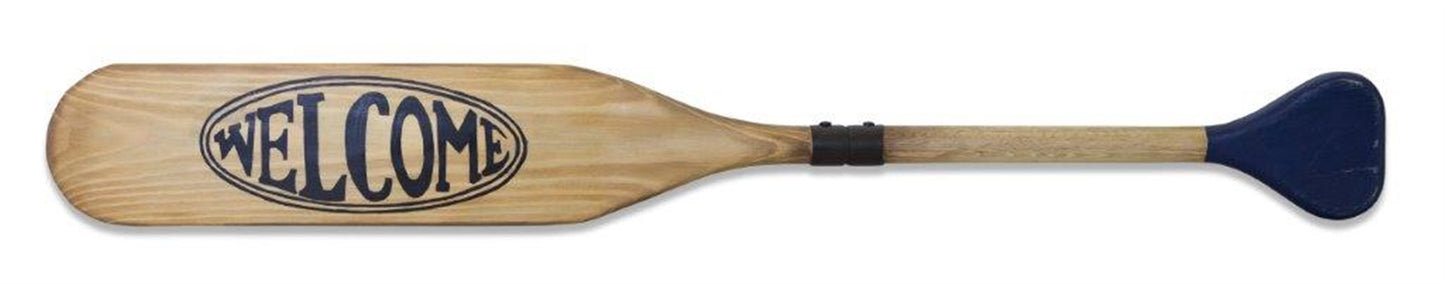 Wooden Oar Welcome Sign 35.5"L