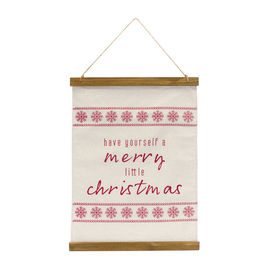 Merry Christamas Wall Banner 20"H