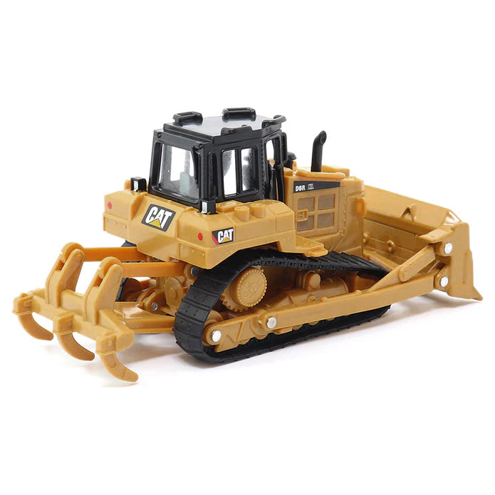 Diecast Masters CAT Caterpillar D6R Track-Type Tractor Yellow and Black 1/64 Diecast Model by Diecast Masters