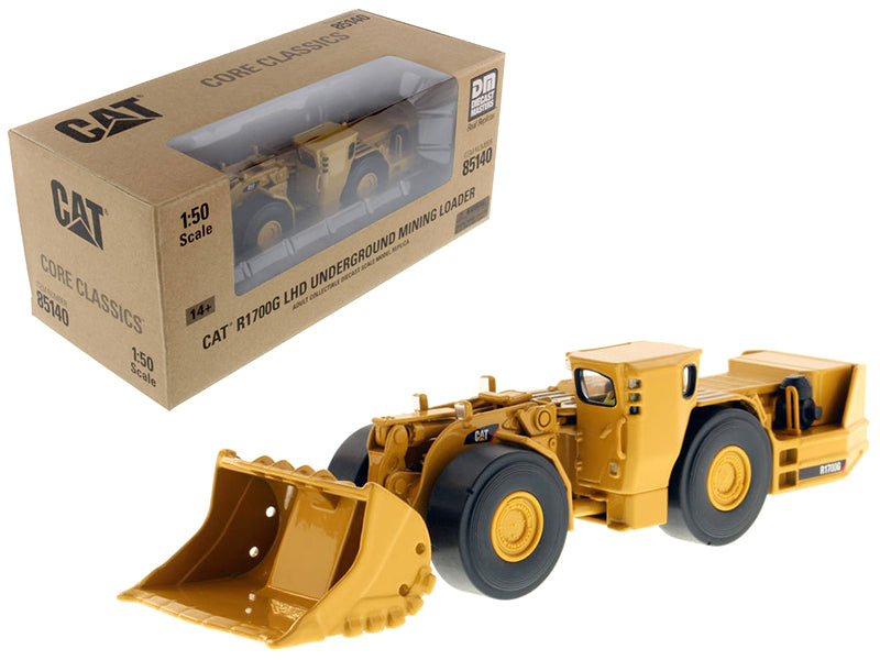 Diecast Masters CAT Caterpillar R1700G Underground Mining Loader with Operator "Core Classics" Series 1/50 Diecast Model by Diecast Masters