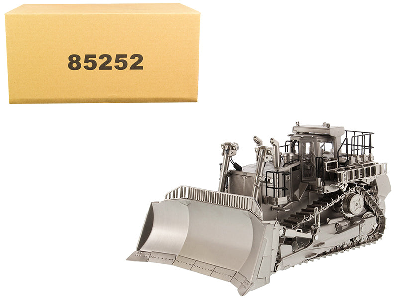 Diecast Masters CAT Caterpillar D11T Track Type Tractor Dozer Matt Silver Plated "Commemorative Series" 1/50 Diecast Model  by Diecast Masters