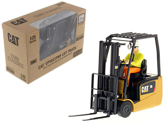 Diecast Masters CAT Caterpillar EP16(C)PNY Lift Truck with Operator "Core Classics Series" 1/25 Diecast Model by Diecast Masters
