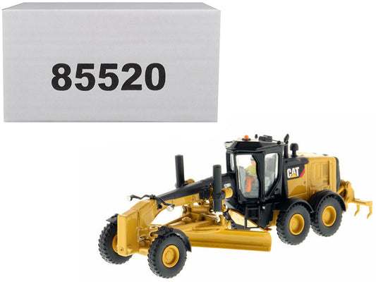Diecast Masters CAT Caterpillar 12M3 Motor Grader with Operator "High Line" Series 1/87 (HO) Scale Diecast Model by Diecast Masters