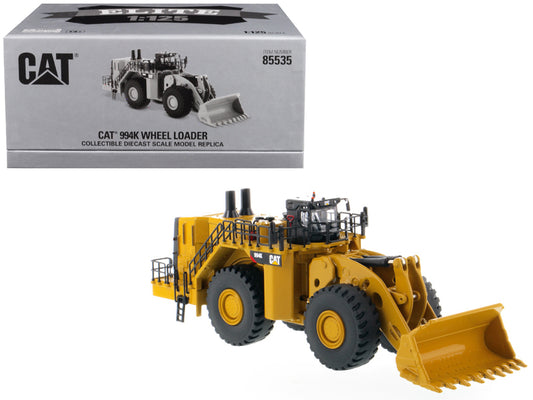 Diecast Masters CAT Caterpillar 994K Wheel Loader "Elite Series" 1/125 Diecast Model by Diecast Masters