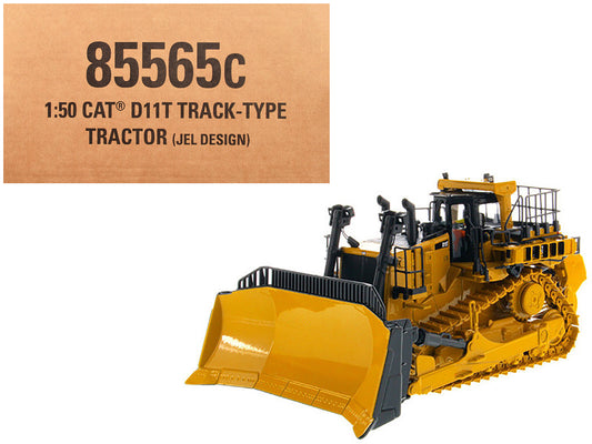 Cat Caterpillar D11T Track Type Tractor Dozer "JEL" Design with Operator "Core Classics" Series 1/50 Diecast Model by Diecast Masters
