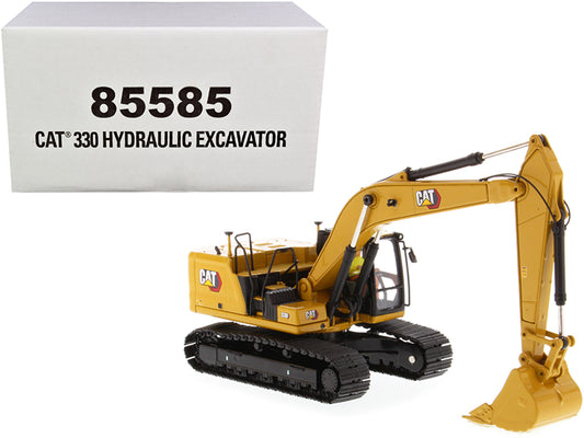 Diecast Masters Cat Caterpillar 330 Hydraulic Excavator Next Generation with Operator "High Line Series" 1/50 Diecast Model by Diecast Masters