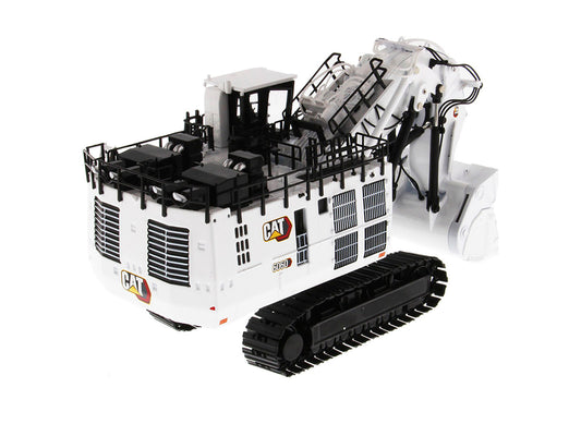 Diecast Masters CAT Caterpillar 6060 Hydraulic Mining Front Shovel Coal Configuration White "High Line Series" 1/87 (HO) Scale Diecast Model by Diecast Masters