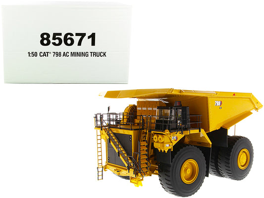 Diecast Masters CAT Caterpillar 798 AC Mining Truck "High Line Series" 1/50 Diecast Model by Diecast Masters