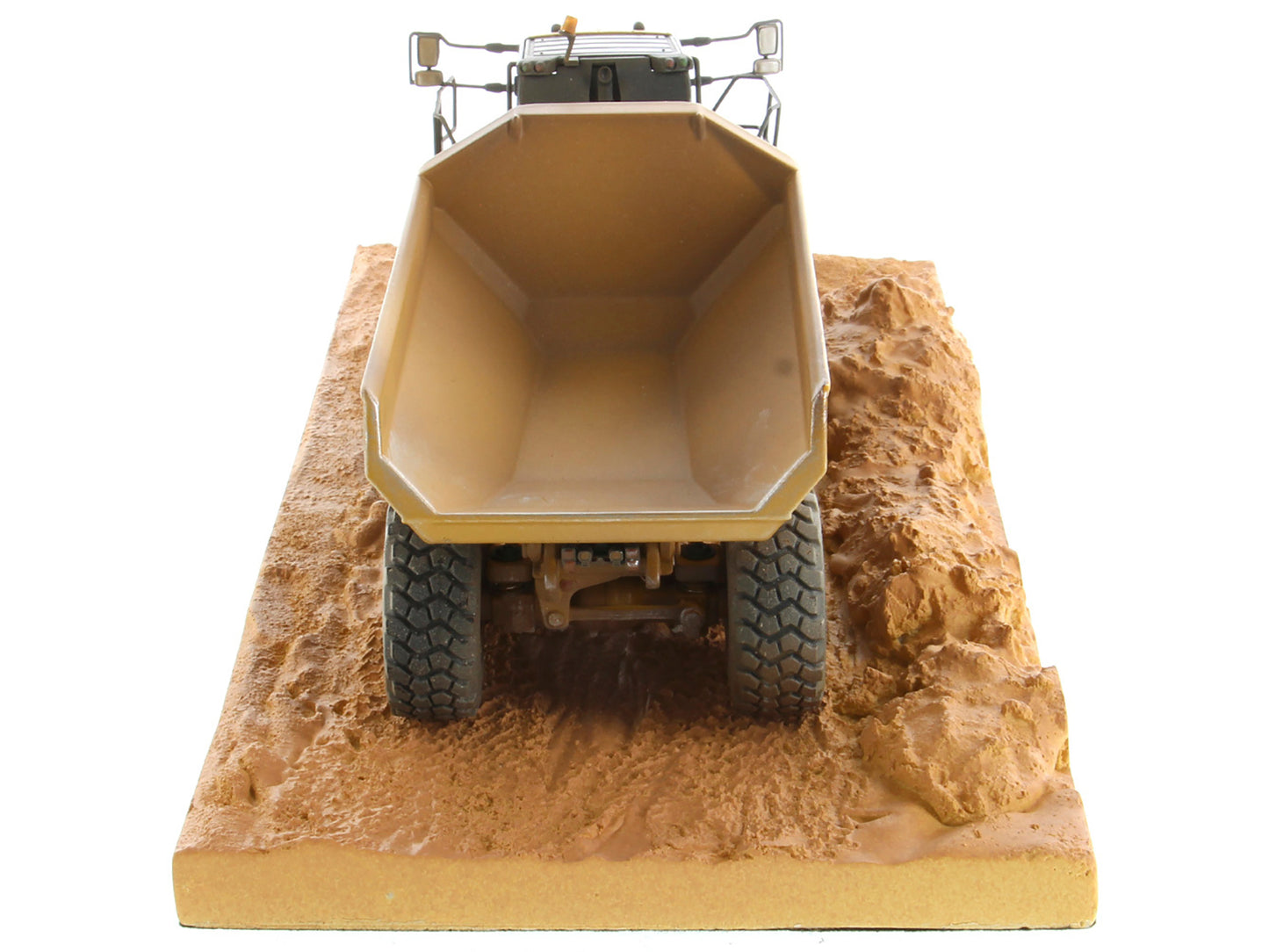 Diecast Masters CAT Caterpillar 745 Articulated Truck with Operator (Dirty Version) "Weathered" Series 1/50 Diecast Model by Diecast Masters