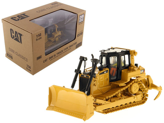 Diecast Masters CAT Caterpillar D6R Track Type Tractor with Operator "Core Classics Series" 1/50 Diecast Model by Diecast Masters