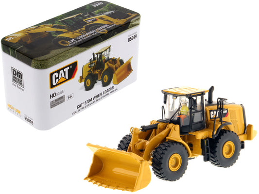 Diecast Masters CAT Caterpillar 972M Wheel Loader with Operator "High Line" Series 1/87 (HO) Scale Diecast Model by Diecast Masters