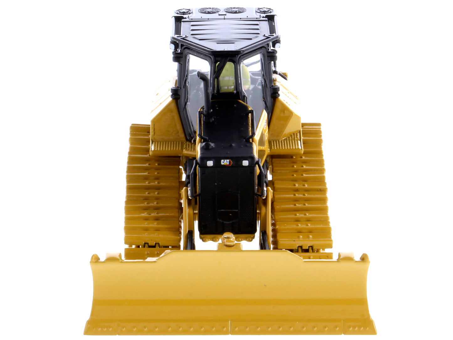 Diecast Masters CAT Caterpillar D5 LGP VPAT Track Type Tractor Dozer Yellow with Operator "High Line" Series 1/50 Diecast Model by Diecast Masters