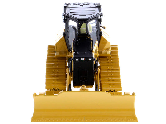 Diecast Masters CAT Caterpillar D5 LGP VPAT Track Type Tractor Dozer Yellow with Operator "High Line" Series 1/50 Diecast Model by Diecast Masters