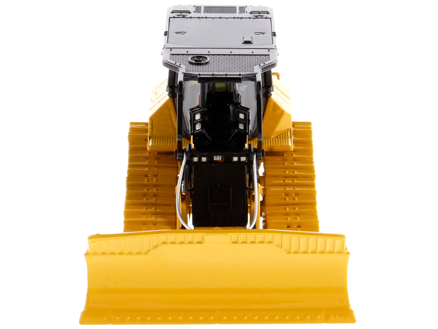 Diecast Masters CAT Caterpillar D5 LGP Track Type Tractor Fire Dozer Yellow with Operator "High Line" Series 1/50 Diecast Model by Diecast Masters