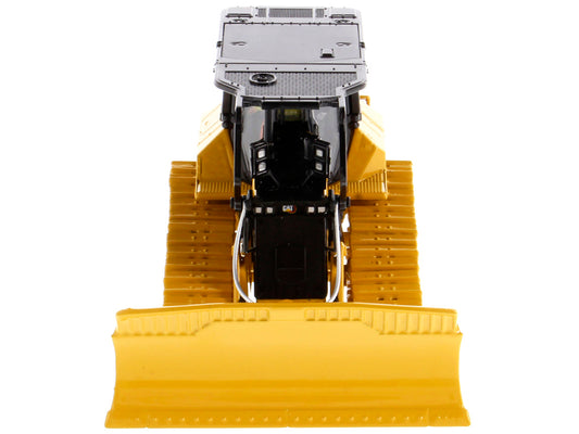 Diecast Masters CAT Caterpillar D5 LGP Track Type Tractor Fire Dozer Yellow with Operator "High Line" Series 1/50 Diecast Model by Diecast Masters