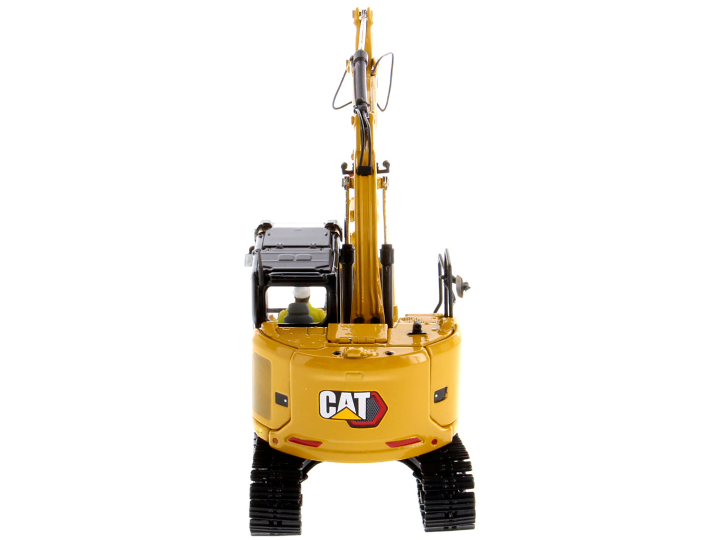 Diecast Masters CAT Caterpillar 315 Track Type Hydraulic Excavator Yellow with Operator "High Line" Series 1/50 Diecast Model by Diecast Masters