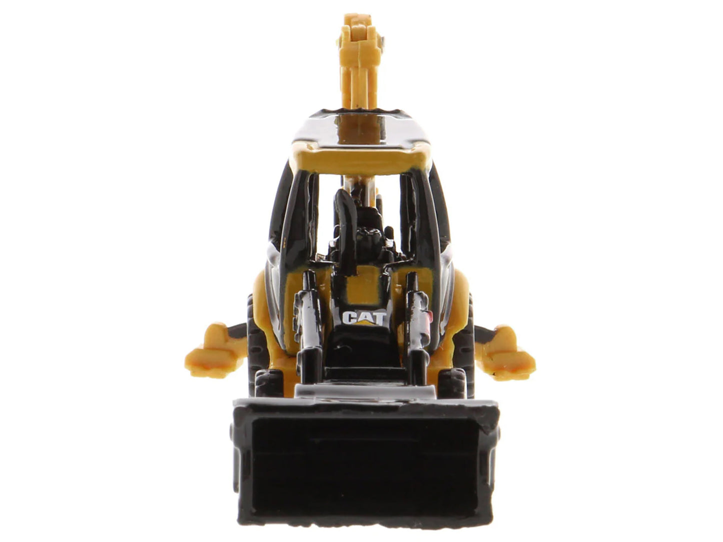 Diecast Masters CAT Caterpillar 420E Backhoe Loader Yellow "Micro-Constructor" Series Diecast Model by Diecast Masters