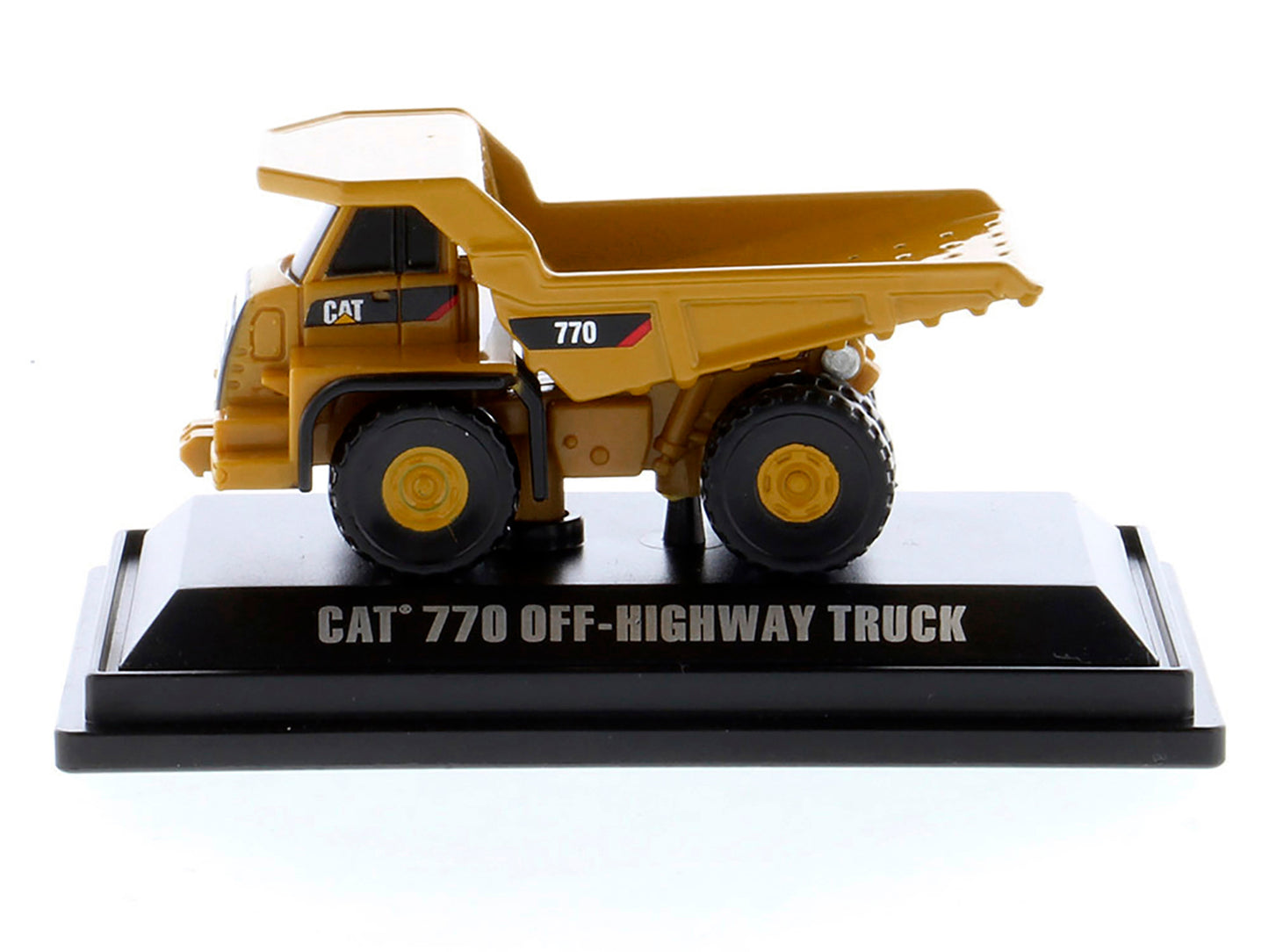 Diecast Masters CAT Caterpillar 770 Off–Highway Truck Yellow "Micro-Constructor" Series Diecast Model by Diecast Masters