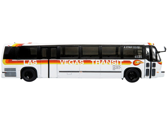 Iconic Replicas TMC RTS Transit Bus Las Vegas Transit "6 Strip Resort Hotels-Downtown" "Vintage Bus & Motorcoach Collection" 1/87 Diecast Model by Iconic Replicas