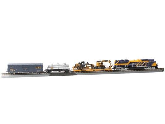 Diecast Masters Progress Rail 100th Anniversary Train Set 1/87 (HO) Diecast Models by Diecast Masters