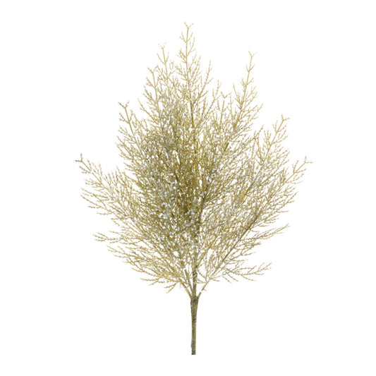 Glittered Cedar Spray (Set of 6)