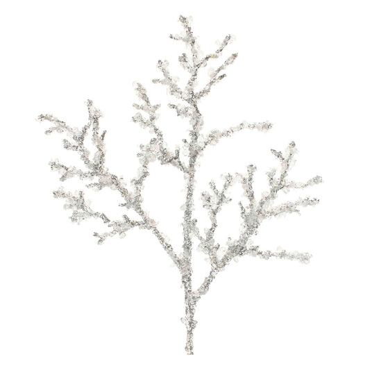 Sequined Icy Twig Spray (Set of 6)