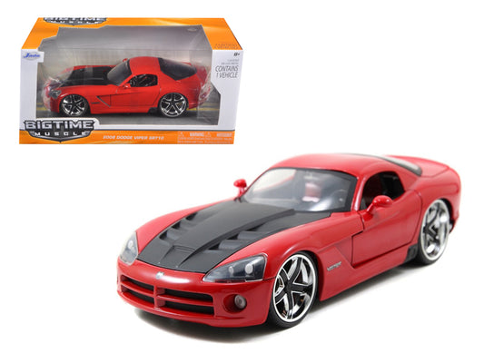 Jada 2008 Dodge Viper SRT10 Red 1/24 Diecast Car Model by Jada