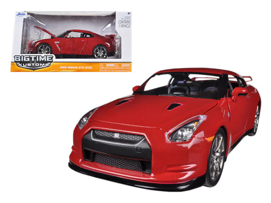 Jada 2009 Nissan GT-R R35 Red 1/24 Diecast Car Model by Jada