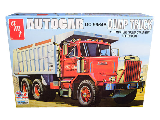 AMT Skill 3 Model Kit Autocar DC-9964B Dump Truck 1/25 Scale Model by AMT