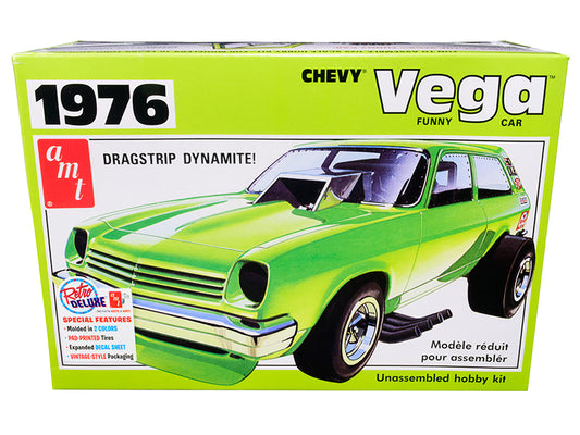 AMT Skill 2 Model Kit 1976 Chevrolet Vega Funny Car 1/25 Scale Model by AMT