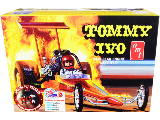 AMT Skill 2 Model Kit Tommy Ivo Rear Engine Dragster 1/25 Scale Model by AMT