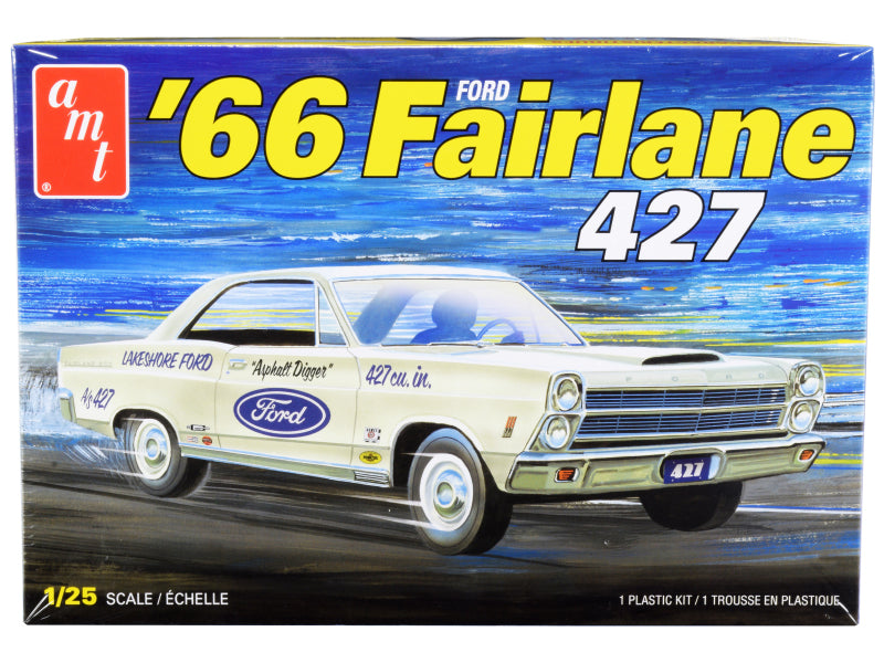 AMT Skill 2 Model Kit 1966 Ford Fairlane 427 1/25 Scale Model by AMT