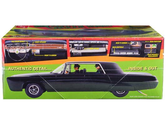 AMT Skill 2 Model Kit Black Beauty "The Green Hornet" (1966–1967) TV Series with Green Hornet and Kato Figures 1/25 Scale Model by AMT
