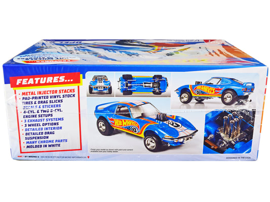 AMT Skill 2 Model Kit Hot Wheels Opel GT 3-in-1 Kit 1/25 Scale Model by AMT