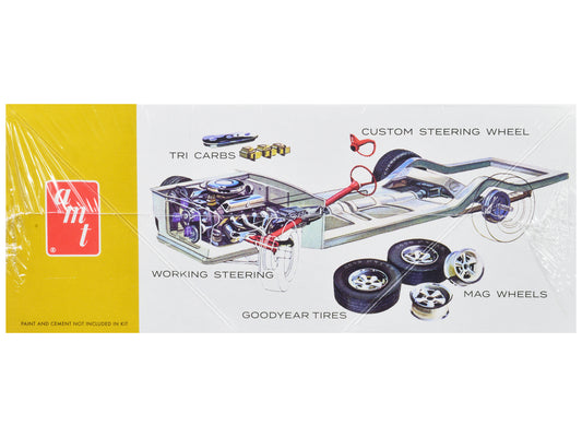 AMT Skill 2 Model Kit 1963 Ford Mustang II Concept Car 1/25 Scale Model by AMT