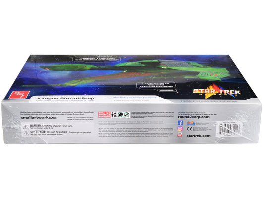 AMT Skill 2 Model Kit Klingon Bird-of-Prey Spacecraft "Star Trek III: The Search For Spock" (1984) Movie 1/350 Scale Model by AMT