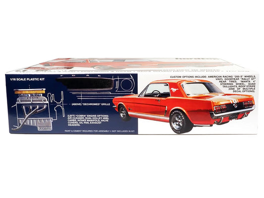 AMT Skill 3 Model Kit 1964 1/2 Ford Mustang Coupe 60th Anniversary 1/16 Scale Model by AMT