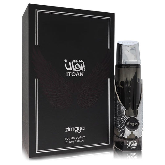 Afnan Zimaya Itqan Noir by Afnan Eau De Parfum Spray (Unisex) 3.4 oz for Men
