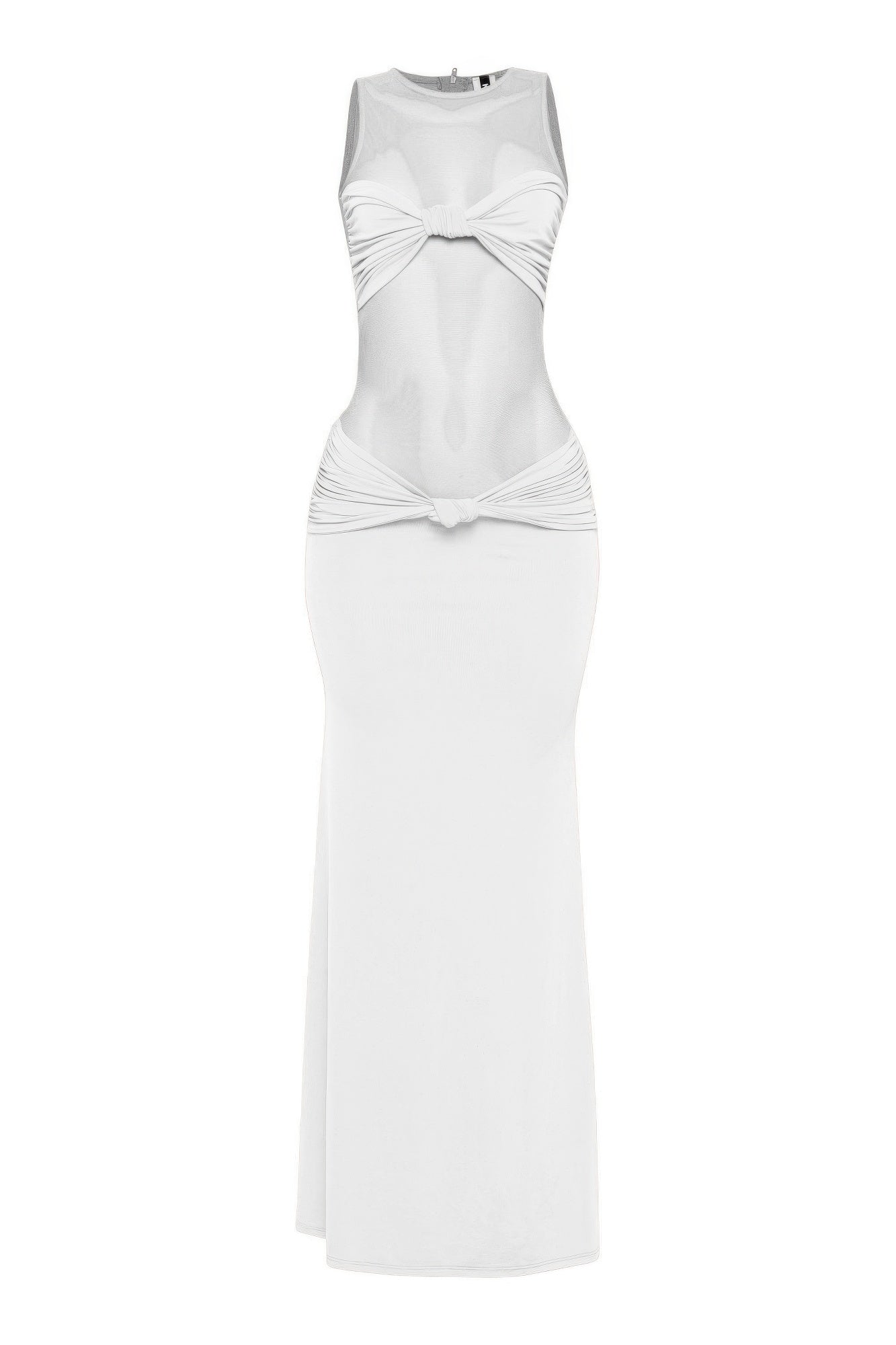 Mesh Contrast Rube Maxi Dress