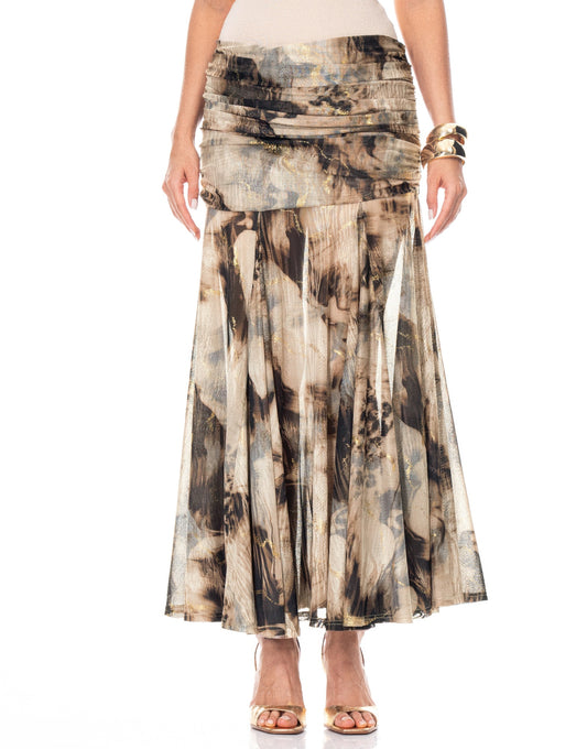 Animal Print Skirt