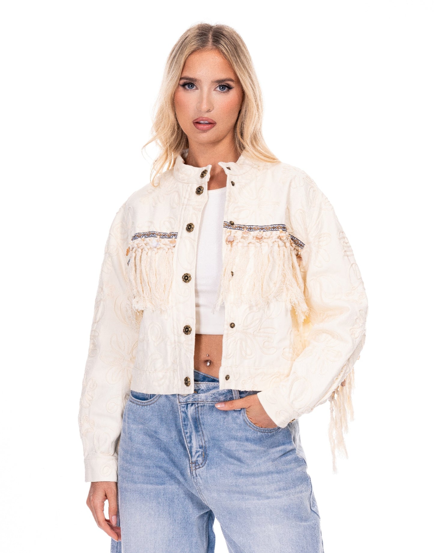 Shell Trim Jacket