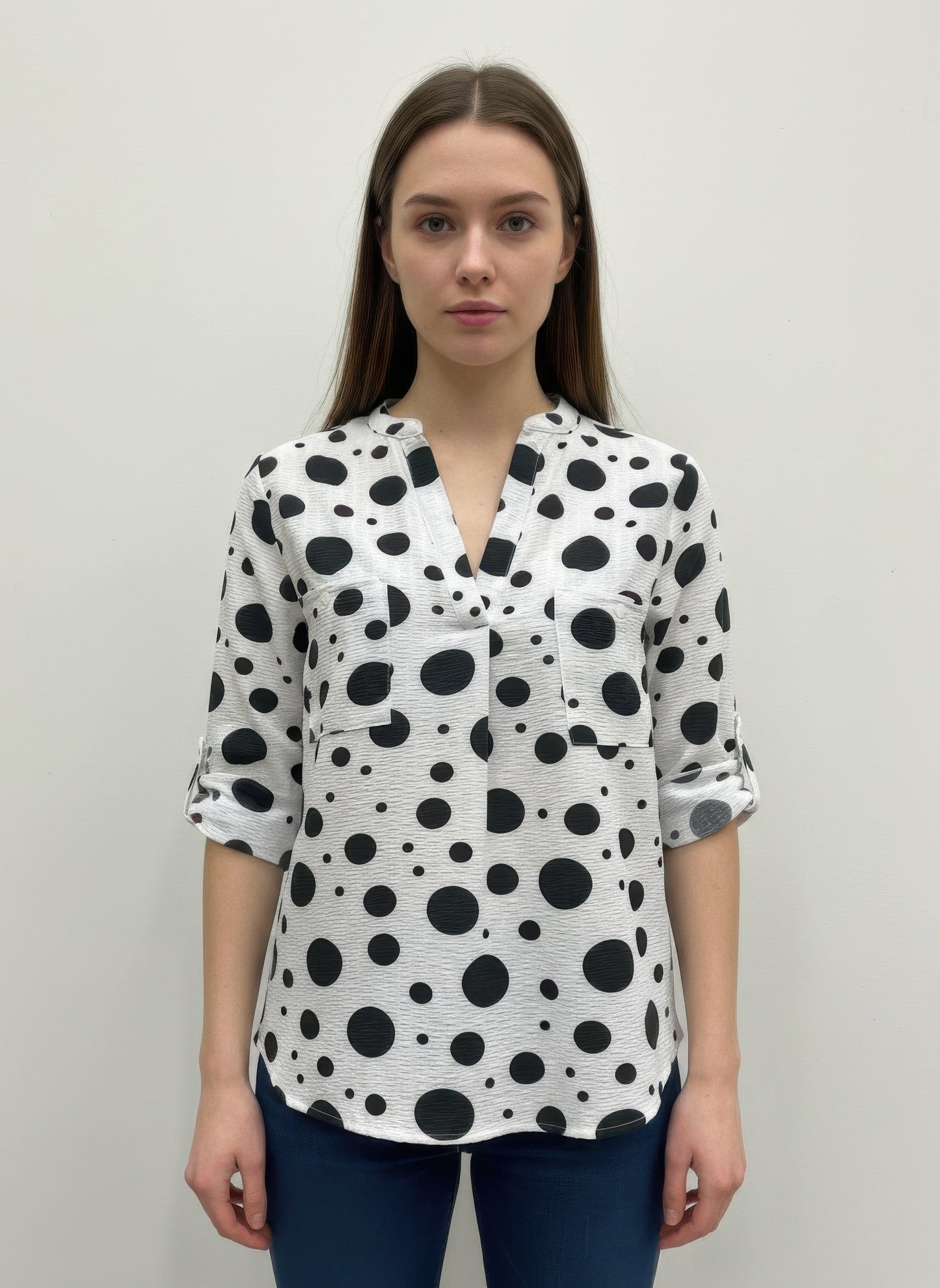 Harve Benard Printed Blouse