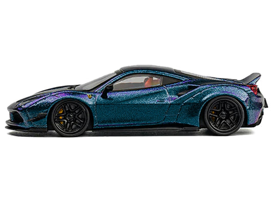 CM Models LB Works 488 Magic Purple Metallic 1/64 Diecast Model Car by CM Models