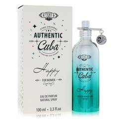 Cuba Authentic Happy Eau De Parfum Spray By Fragluxe