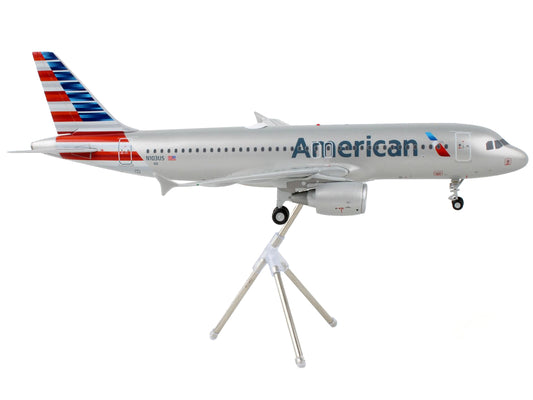 GeminiJets Airbus A320-200 Commercial Aircraft "American Airlines" Silver "Gemini 200" Series 1/200 Diecast Model Airplane by GeminiJets