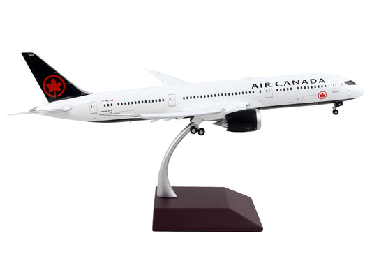 GeminiJets Boeing 787-9 Commercial Aircraft with Flaps Down "Air Canada" White with Black Tail "Gemini 200" Series 1/200 Diecast Model Airplane by GeminiJets