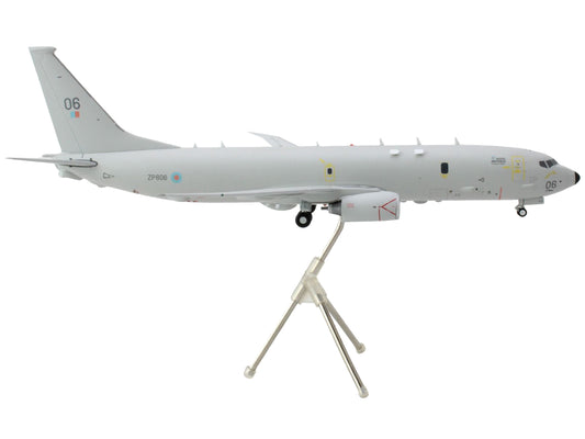 GeminiJets Boeing P-8 Poseidon Patrol Aircraft "UK Royal Air Force" Gray "Gemini 200" Series 1/200 Diecast Model Airplane by GeminiJets