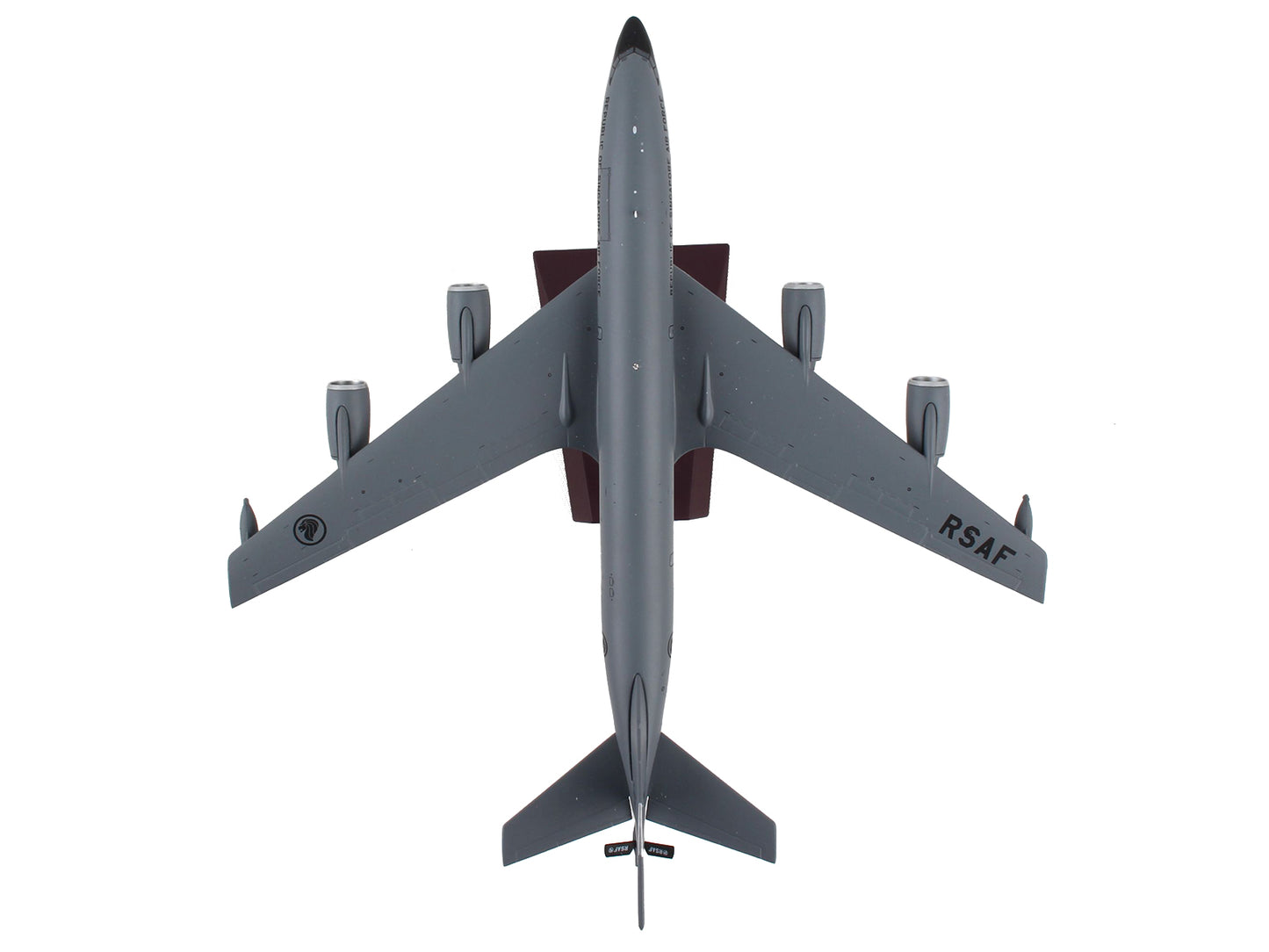 GeminiJets Boeing KC-135R Stratotanker Tanker Aircraft "Republic of Singapore Air Force" Gray "Gemini 200" Series 1/200 Diecast Model Airplane by GeminiJets