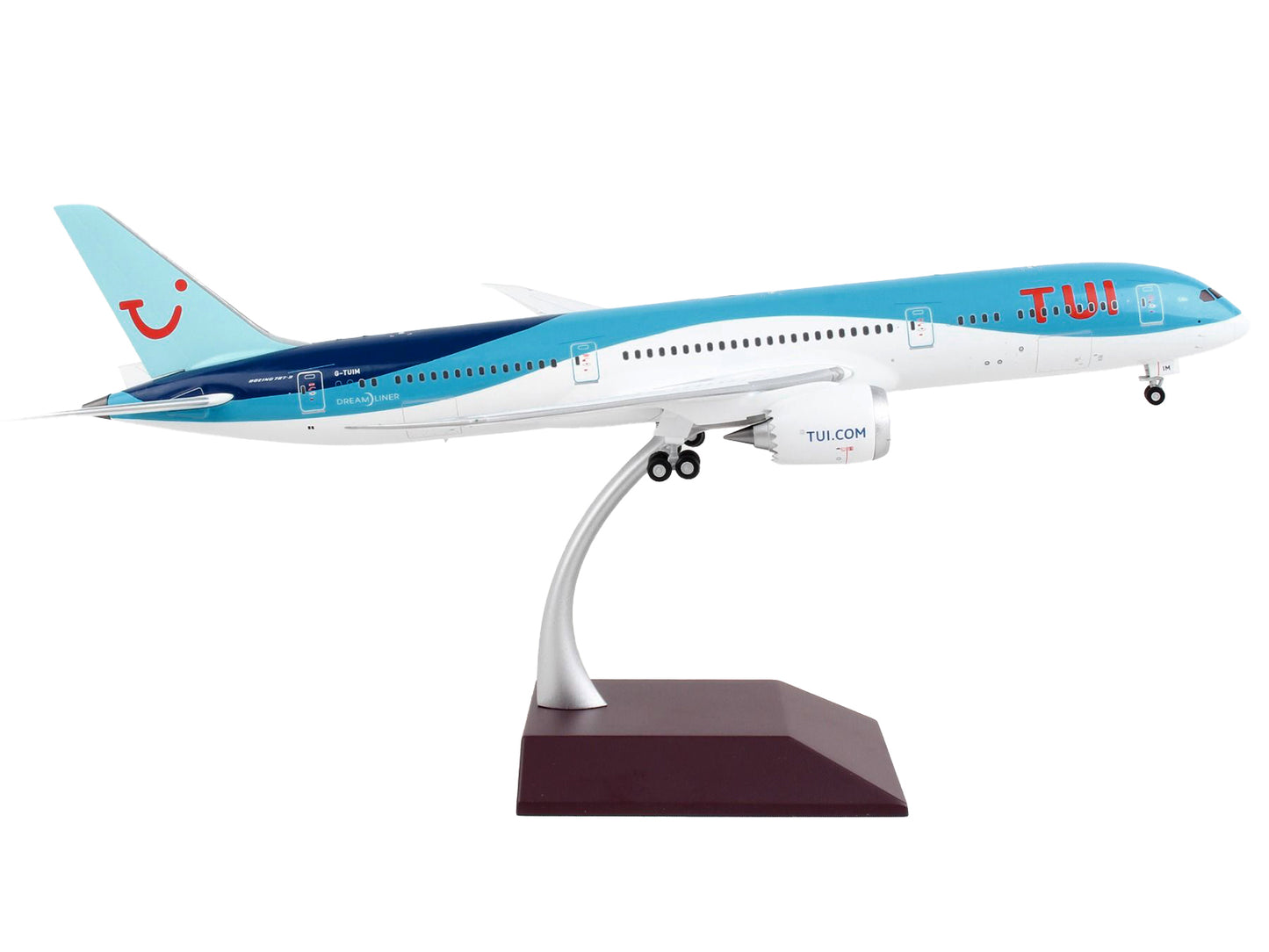 GeminiJets Boeing 787-9 Commercial Aircraft "TUI Airways" Blue and White "Gemini 200" Series 1/200 Diecast Model Airplane by GeminiJets